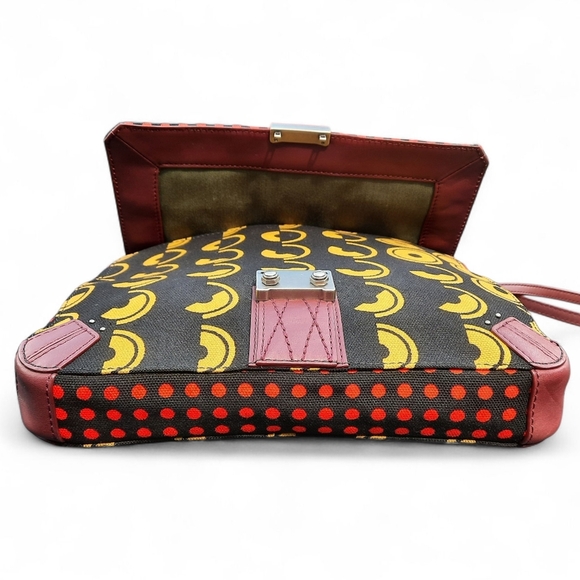 ANTHRO × SCHULER & SONS PHILADELPHIA Mod Crossbody Clutch MCM Graphics Print - Picture 11 of 14